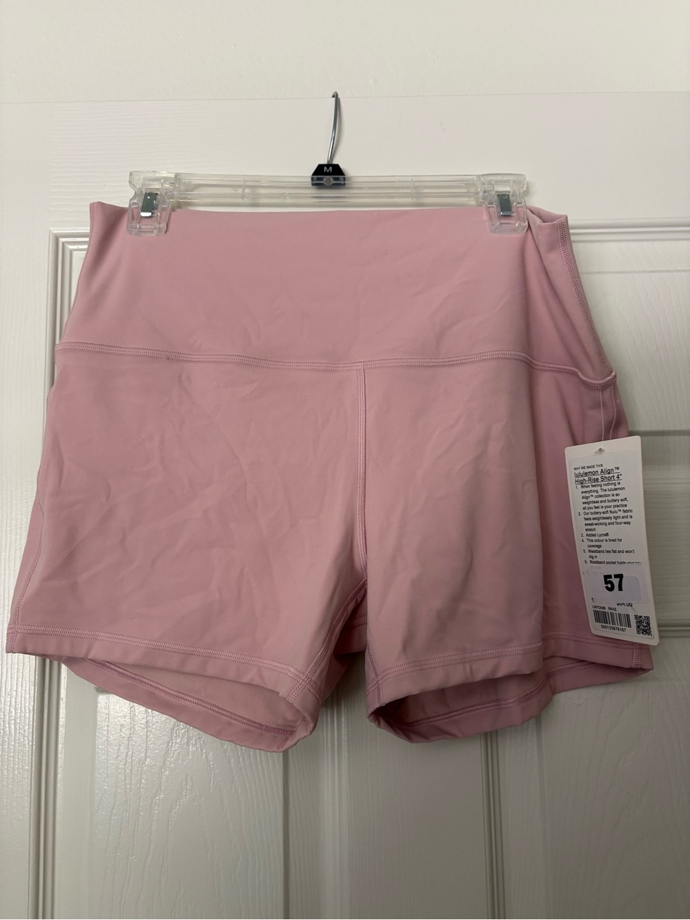 lululemon athletica Soft Pink High-Rise Athletic Shorts